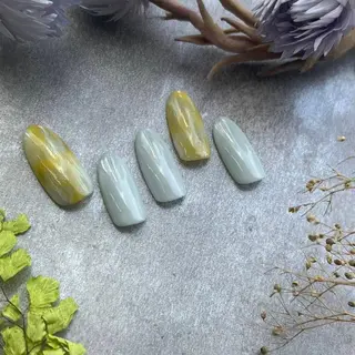 ネイル ⭐︎休業中の練習⭐︎ JNA認定講師髙橋のネイルデザイン