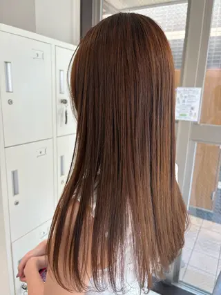 ロング あさかわ みほのヘアスタイル