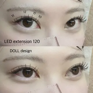 マツエク・マツパ ほんま あおいのマツエク・マツパデザイン