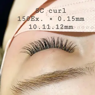 マツエク・マツパ mimośa. EyeDesignのマツエク・マツパデザイン