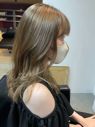 ミディアム カラー Yusuke ユウスケのヘアスタイル