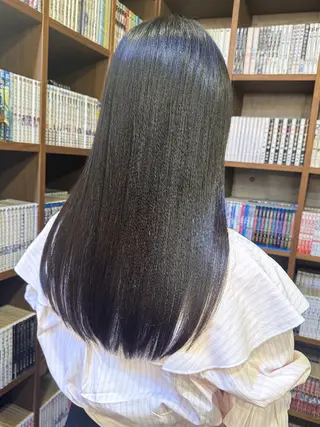 ロング カラー 船引 竜将のヘアスタイル