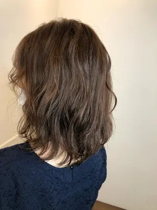 ミディアム MATSURI BASE.AWAJIのヘアスタイル