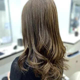 セミロング カラー 似合わせ小顔カット 🌟神谷 ヨシタカのヘアスタイル