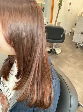 ロング カラー いとう このみのヘアスタイル