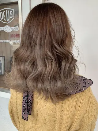 セミロング m ā l o.🌷 サカモトマイコのヘアスタイル