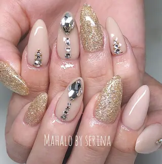 セミロング カラー ネイル SUNNY BAE. SERINAのネイルデザイン