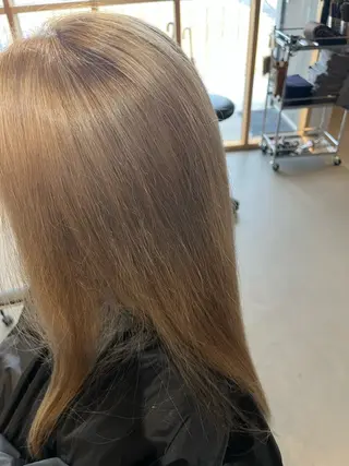 ロング カラー ALBAfromAletta所属・ALBAfrom Aletta❁久木のヘアスタイル