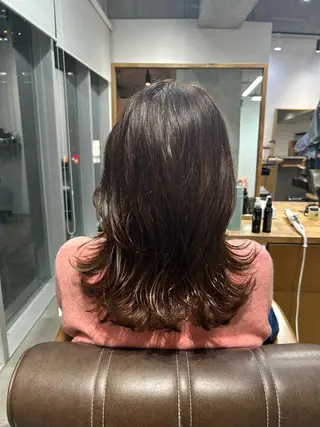 ロング カラー Eri 🌿透明感カラーのヘアスタイル