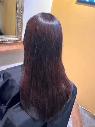 ロング カラー 🍏Rio🍏 Color☆*。のヘアスタイル