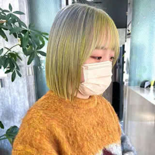 ショート カラー ヘアアレンジ TIDEHAIR SHIHOのヘアスタイル
