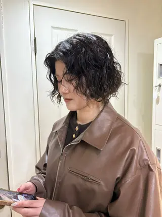 ミディアム パーマ kaito パーマ募集！🔵のヘアスタイル