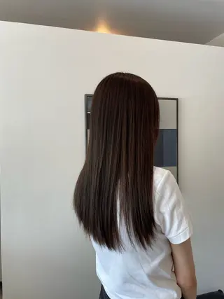 ロング UNFEIGNED02所属・カイ/名古屋・伏見 カットモデルのヘアスタイル