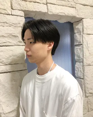 ヘアアレンジ メンズ ainico+所属・メンズ特化✂️栗原 侑也のヘアスタイル