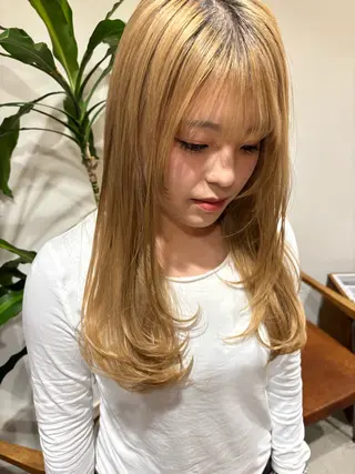 ロング 梅田美容室/カット /Maoのヘアスタイル