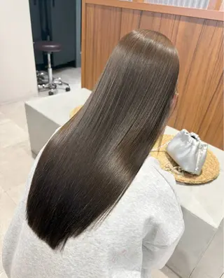 ロング カラー 岡本 太陽☀️のヘアスタイル