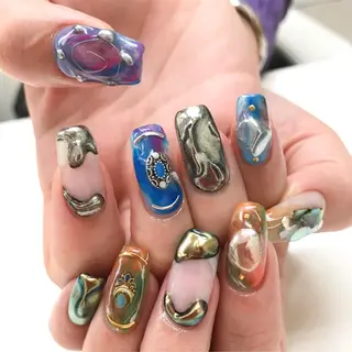 ネイル Hisaka Mikiのネイルデザイン