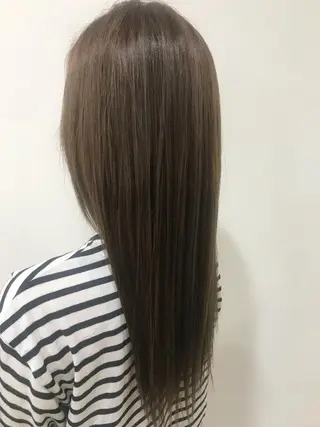 セミロング カラー 暖色カラー🍊 ボブ🌿顔周りcutのヘアスタイル