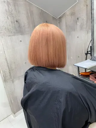 ショート カラー ヘアアレンジ メンズ のん🎀ハイトーン/ レイヤーカット🐳のヘアスタイル