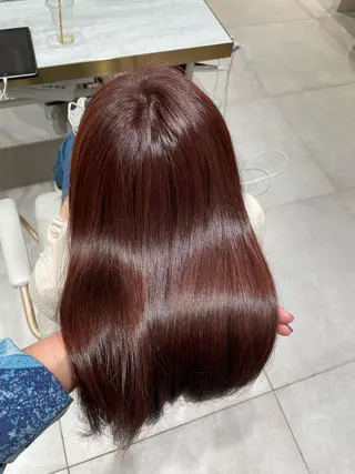 カラー 顔周り/透明感カラー /韓国ヘア/TAKUのヘアスタイル