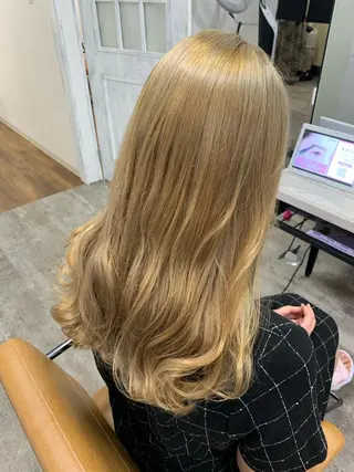 ロング カラー 🎀モテ髪ﾐﾙｸﾃｨ ｰ🎀yasunaのヘアスタイル