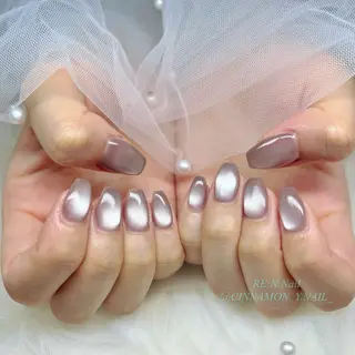 ネイル Yuna🩵 RE:N.Nailのネイルデザイン