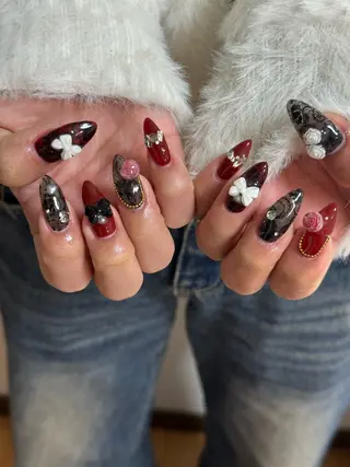 ロング yuka ♡のネイルデザイン