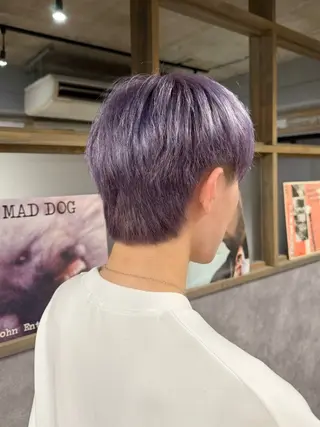 ショート カラー メンズ nanac所属・NINA 🐥⸒⸒のヘアスタイル