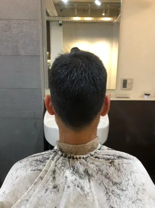 ショート メンズ KEEN creative hare所属・刈り上げの あおきさんのヘアスタイル