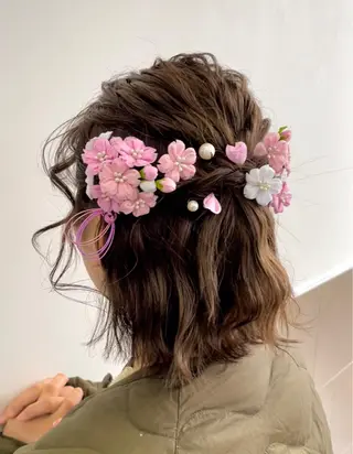 ショート ヘアアレンジ PROGRESS Harukiのヘアスタイル