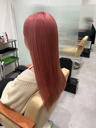 ロング ハイトーンカラー/ インナー/木村黎🌞のヘアスタイル