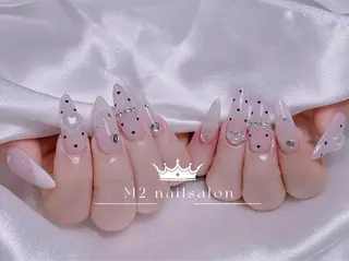 ネイル 長さだし専門店 M2　rikaのネイルデザイン