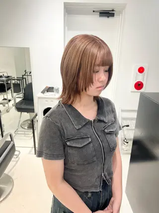 ショート カラー HARU//原宿🤍 リピート率NO.1のヘアスタイル