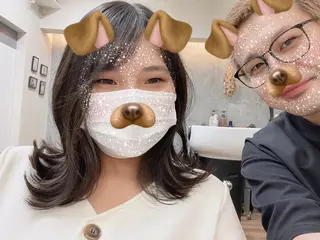 セミロング TOWA 野村　コウダイのヘアスタイル