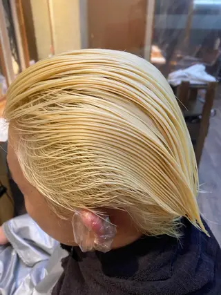 ショート カラー パーマ ヘアアレンジ メンズ キッズ ネイル マツエク・マツパ emu所属・🌈髪質改善・美髪矯 正・平野瀬乃🌈のヘアスタイル