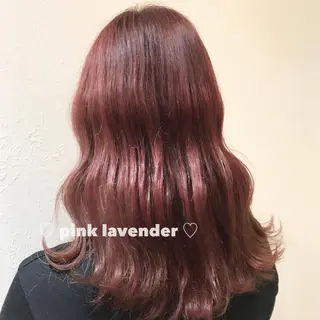 ロング ブリーチなしカラー ダブルカラーエクステのヘアスタイル