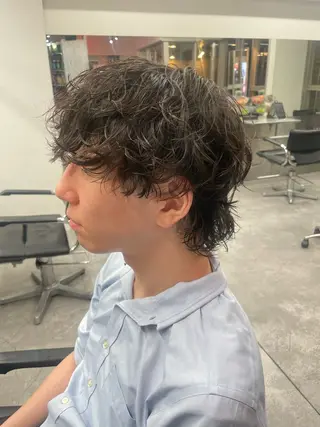 パーマ メンズ 町田エリアＮｏ．１/ パーマ特化/太田京希のヘアスタイル