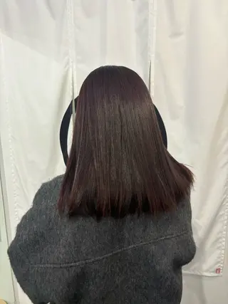 セミロング カラー 亜海 /レディースパーマのヘアスタイル