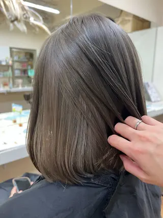 ショート 朝が楽になる艶髪縮毛 ✨中稲明梨のヘアスタイル