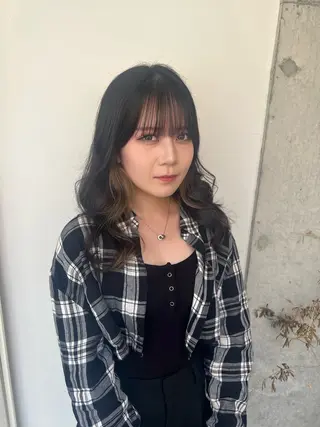 ロング カラー 🎵ぷる艶ハイトーン 柔らかヘア🍅まあやのヘアスタイル