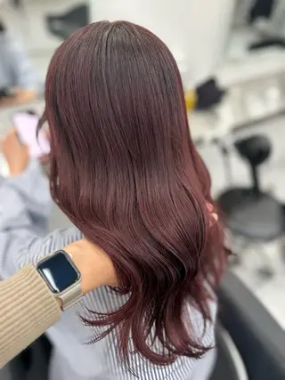 カラー 🥀艶髪/似合わせ 暖色/まな🥀のヘアスタイル