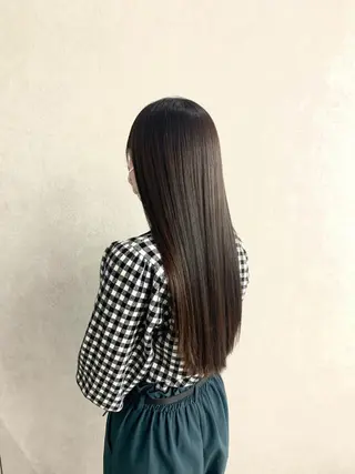 ロング カラー 武井 弘希 ブリーチなしカラー✨のヘアスタイル