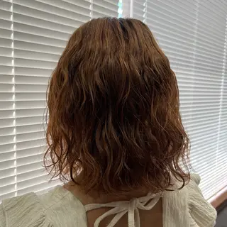 パーマ 池袋艶カラー/メイク 🎀Rina🎀💚のヘアスタイル