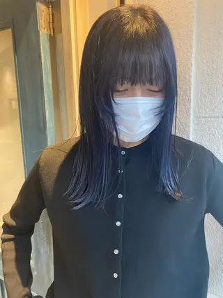 セミロング saya/似合わせ /透明感カラーのヘアスタイル