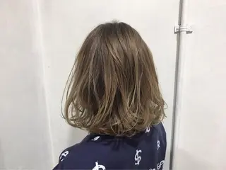 ミディアム カラー 💘透明感カラー💘 沖本 将宏のヘアスタイル