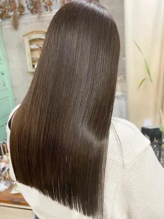 ロング カラー ヘアアレンジ 南堀江 möwen ( メーヴェ )所属・mowen RUIのヘアスタイル