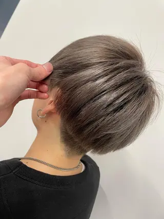 カラー メンズ 🐺ウルフ/レイヤー カット/高嶋湧大のヘアスタイル