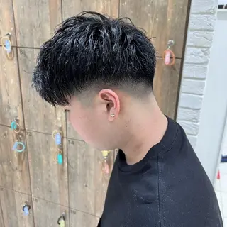 メンズ ショート メンズ特化/勝田駅/ 佐和駅/鈴木輝瑠/のヘアスタイル