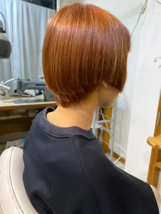 ショート カラー CRADLE Takeuchiのヘアスタイル