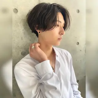 ショート カラー パーマ ヘアアレンジ メンズ キッズ ネイル マツエク・マツパ アイブロウ Ali'i men's salon所属・パーマ、カラー特化 園田翔大のヘアスタイル